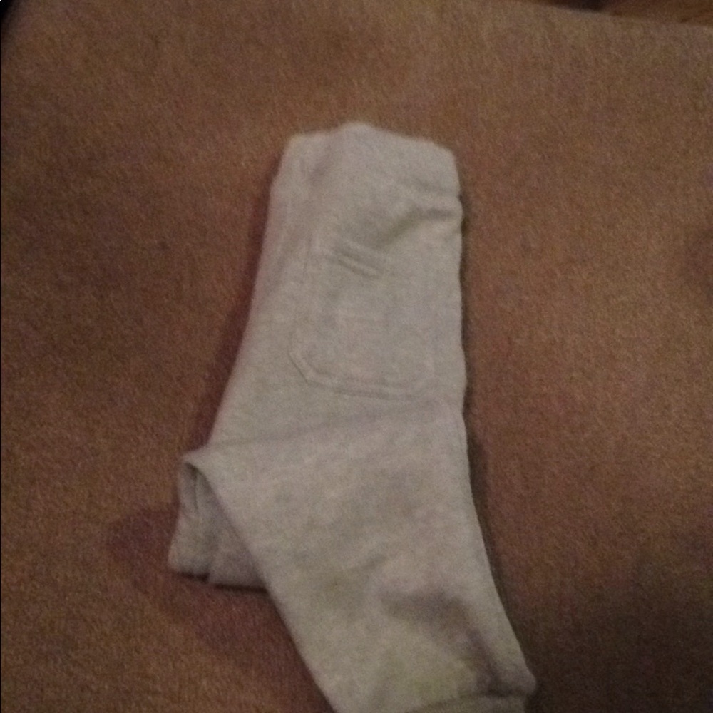Gray joggers